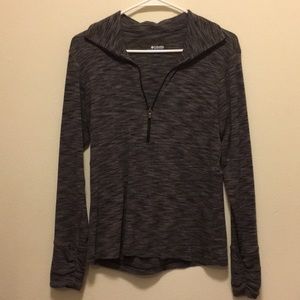 Columbia long sleeve 1/4 zip shirt